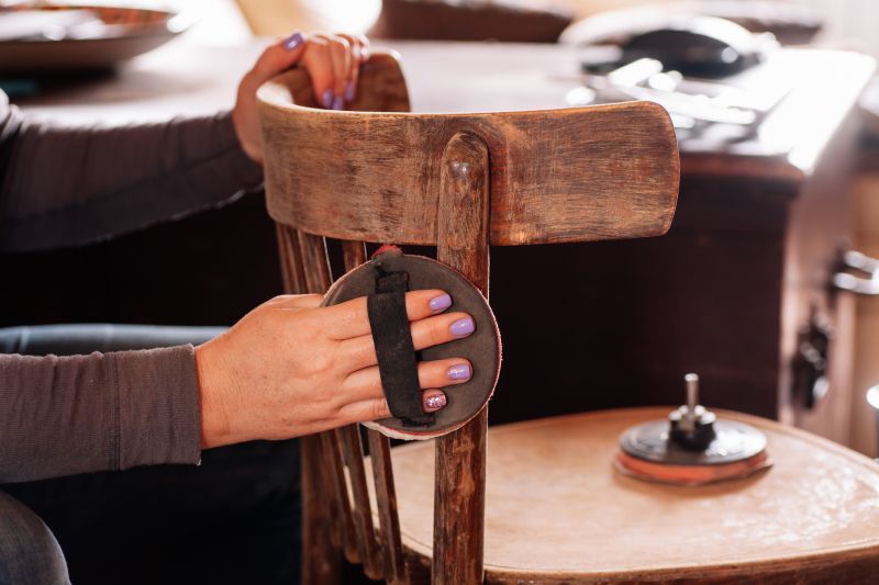 Refurbished Wooden Chair